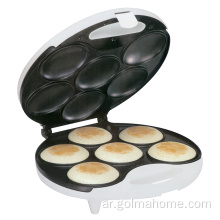 6 فتحة الكهربائية nonstick arepa maker آلة